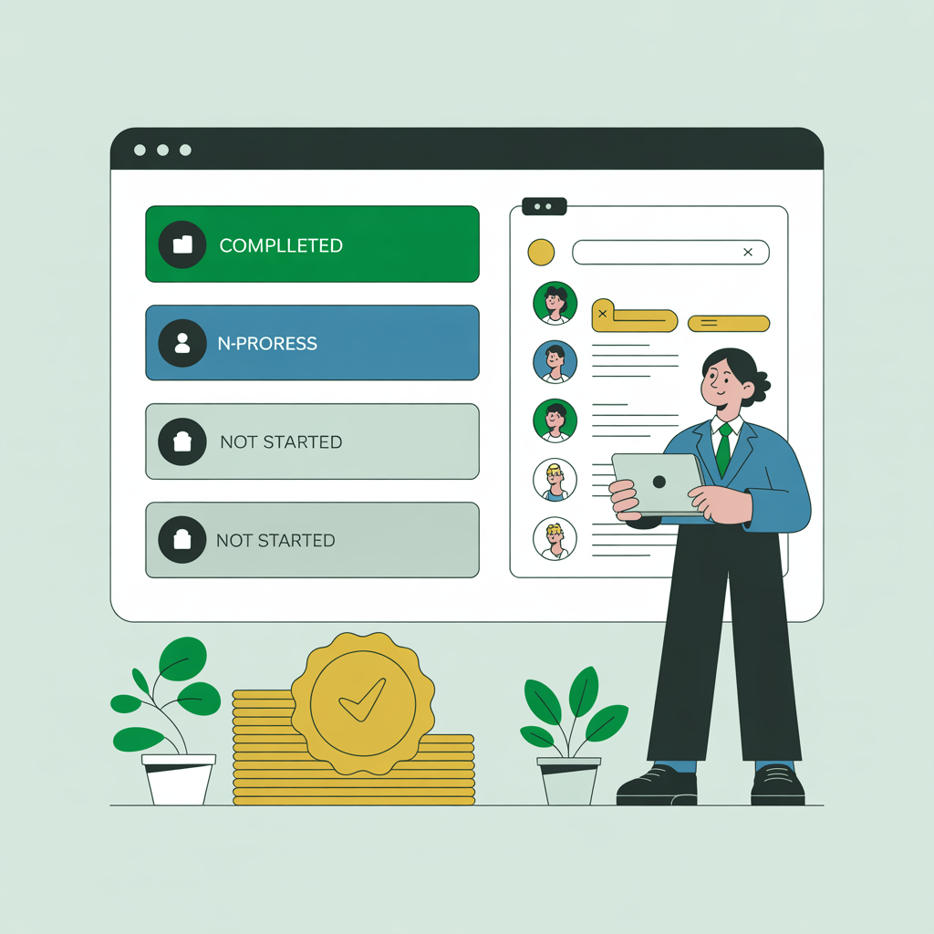 Corporate Training illustration